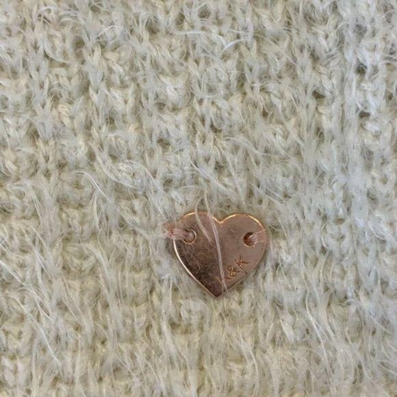 Kendall & Kylie Short Sleeve Chenille Crop Sweater - Picture 7 of 10